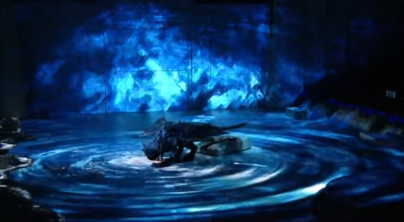 How to Train Your Dragon musical media facade