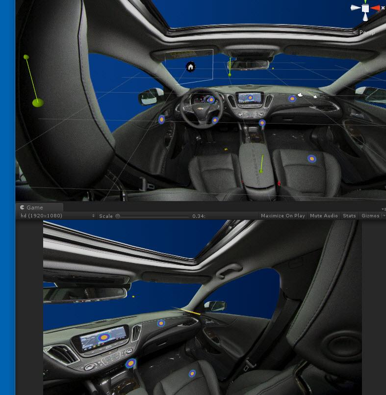 Oculus GO automotive training